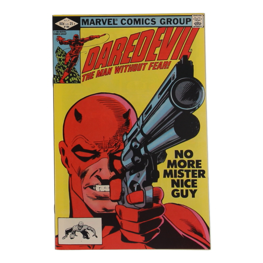 1982 "Daredevil" Issue #184 Marvel Comic Book at PristineAuction.com