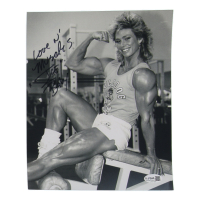 Lori "Ice" Fetrick Signed 8x10 Photo Inscribed "Love 'n Muscles" (JSA) at PristineAuction.com