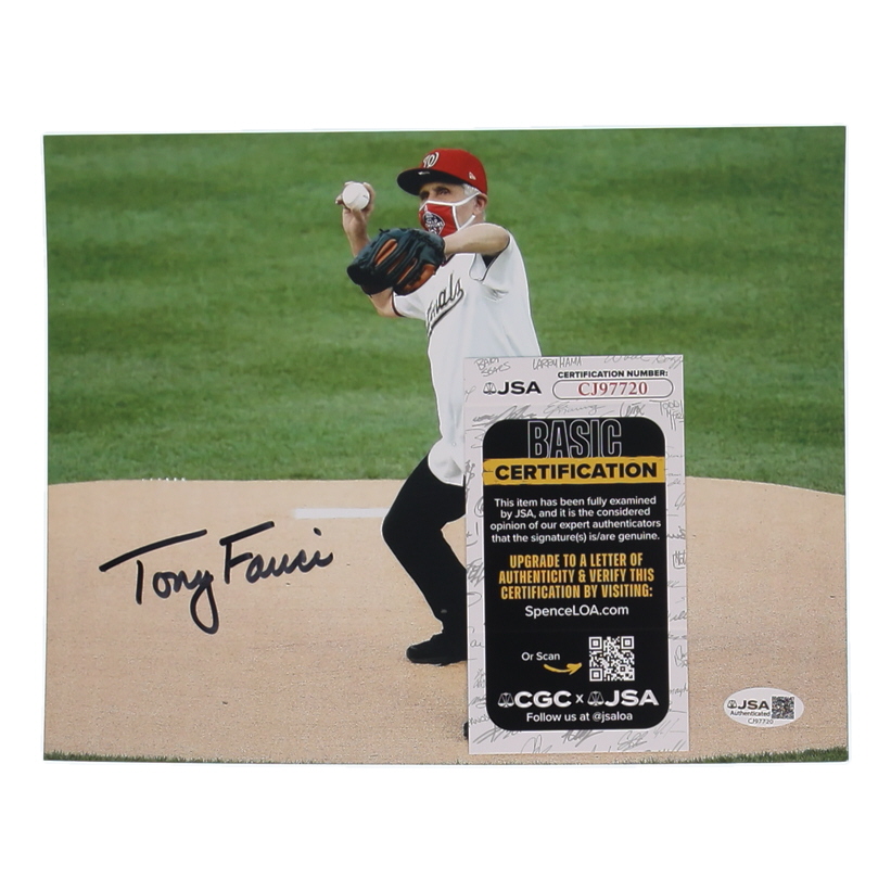 Dr. Anthony Fauci Signed 8x10 Photo (JSA) at PristineAuction.com Dr. Anthony Fauci Signed 8x10 Photo (JSA) at PristineAuction.com