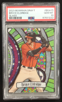 Bryce Eldridge 2023 Bowman Chrome Draft Glass #BG15 (PSA 10) at PristineAuction.com