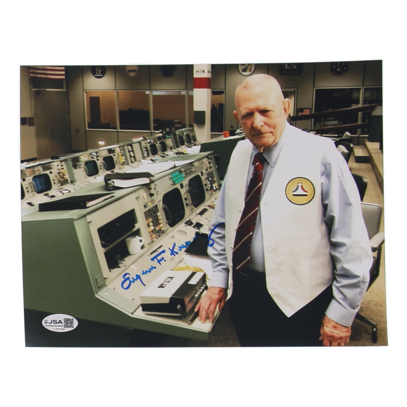 Gene Kranz Signed "NASA" 8x10 Photo (JSA) at PristineAuction.com Gene Kranz Signed "NASA" 8x10 Photo (JSA) at PristineAuction.com