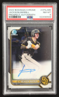 Jackson Merrill 2022 Bowman Chrome Prospect Autographs #CPAJME (PSA 8) at PristineAuction.com