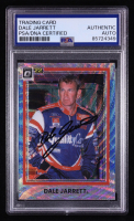 Dale Jarrett Signed 2022 Panini Donruss Optic Racing #89 (PSA) at PristineAuction.com