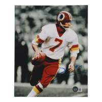 Joe Theismann Signed Redskins 8x10 Photo (Beckett) at PristineAuction.com
