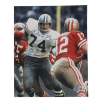 Bob Lilly Signed Cowboys 8x10 Photo Inscribed "HOF '80" & "ROH '75" & "Mr. Cowboy" (Beckett) at PristineAuction.com