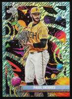 Paul Skenes 2025 Topps Cosmic Chrome Aqua Equinox Refractors #100 #58/199 at PristineAuction.com