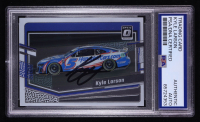 Kyle Larson Signed 2024 Panini Donruss Racing #85 (PSA) at PristineAuction.com