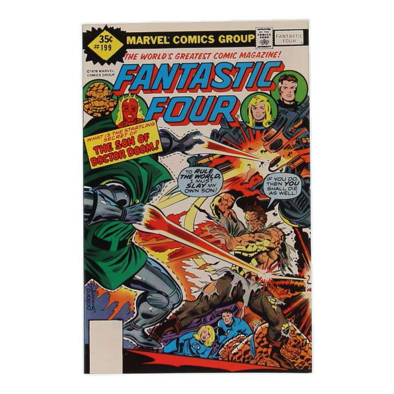 1978 "Fantastic Four" Issue #199 Marvel Comic Book at PristineAuction.com 1978 "Fantastic Four" Issue #199 Marvel Comic Book at PristineAuction.com