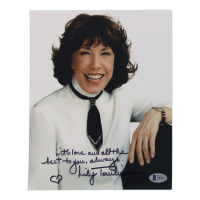 Lily Tomlin Signed 8x10 Photo Inscribed "With Love and All The Best to You, Always" (Beckett) at PristineAuction.com