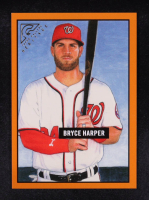 Bryce Harper 2017 Topps Gallery Heritage Orange #H17 #3/25 at PristineAuction.com