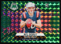 Drake Maye 2024 Panini Mosaic Mosaic Green #273 DEB RC at PristineAuction.com