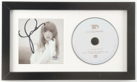 Taylor Swift Signed Custom Framed "The Tortured Poets Department" CD Album Insert Display with Disc (PSA) at PristineAuction.com