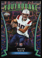 Drake Maye 2024 Topps Chrome Youthquake Lazer Refractors #Y2 RC at PristineAuction.com