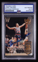 Lenny Wilkins Signed 1999 Upper Deck Century Legends #38 (PSA) at PristineAuction.com