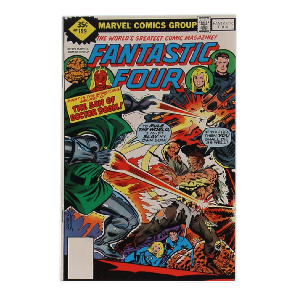 1978 "Fantastic Four" Issue #199 Marvel Comic Book at PristineAuction.com