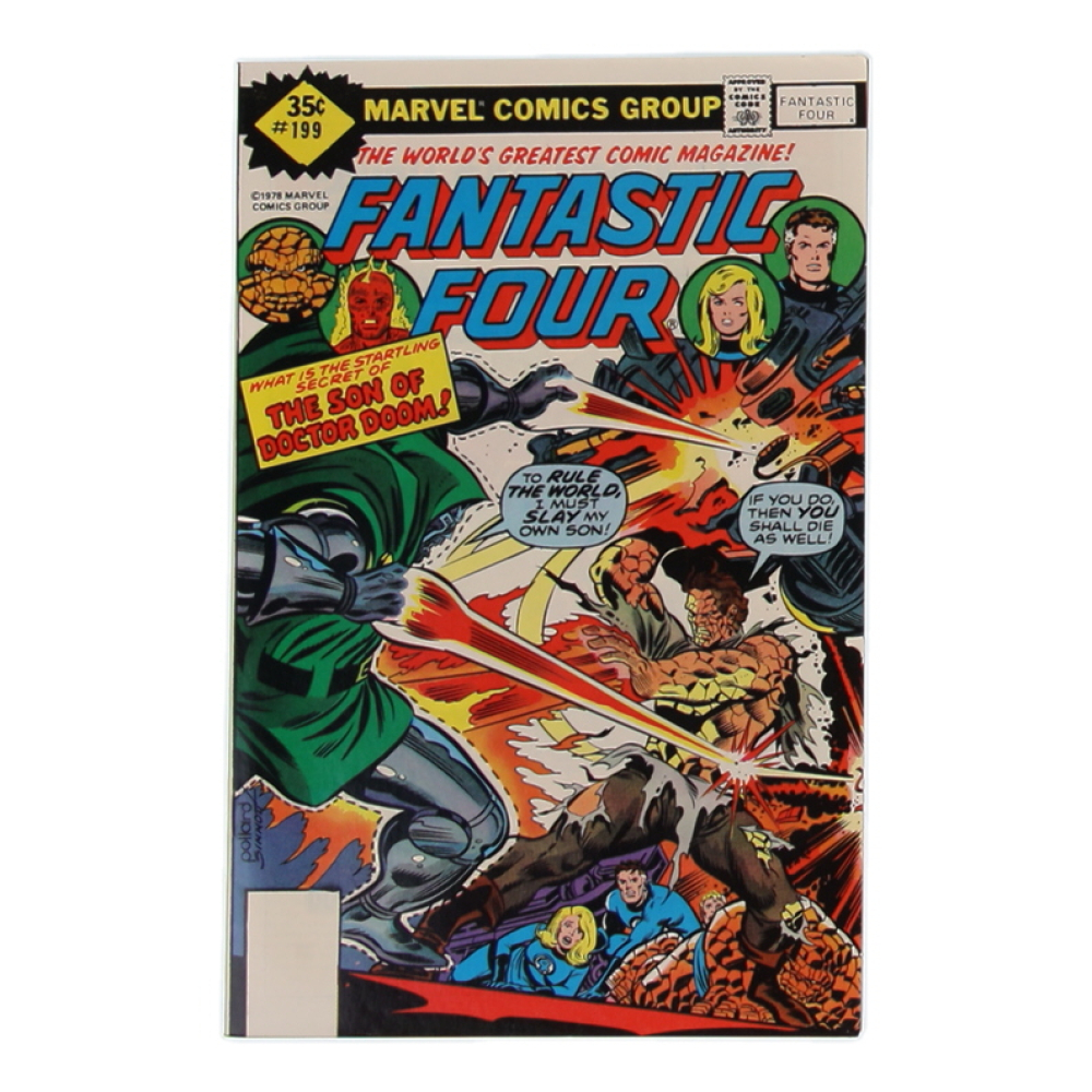 1978 "Fantastic Four" Issue #199 Marvel Comic Book at PristineAuction.com
