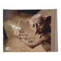 Toby Jones Signed "Harry Potter" 8x10 Photo Inscribed "Dobby Free Elf!" (JSA) at PristineAuction.com