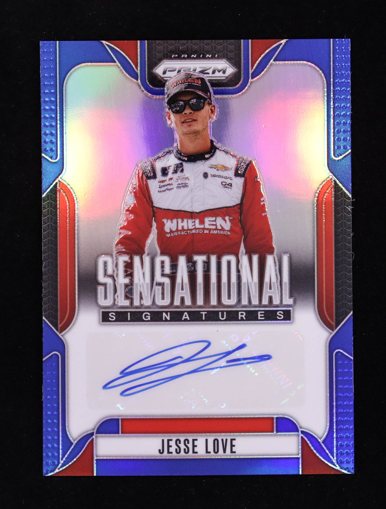Jesse Love 2025 Panini Prizm Sensational Signatures Prizms Blue #35 #34/49 at PristineAuction.com Jesse Love 2025 Panini Prizm Sensational Signatures Prizms Blue #35 #34/49 at PristineAuction.com