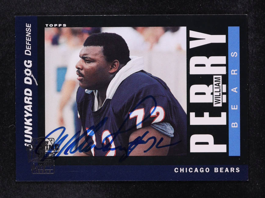 William Perry 2004 Topps Fan Favorites Autographs #WP at PristineAuction.com William Perry 2004 Topps Fan Favorites Autographs #WP at PristineAuction.com