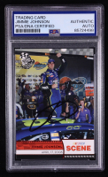 Jimmie Johnson Signed 2009 Press Pass Nascar Scene #72 (PSA) at PristineAuction.com