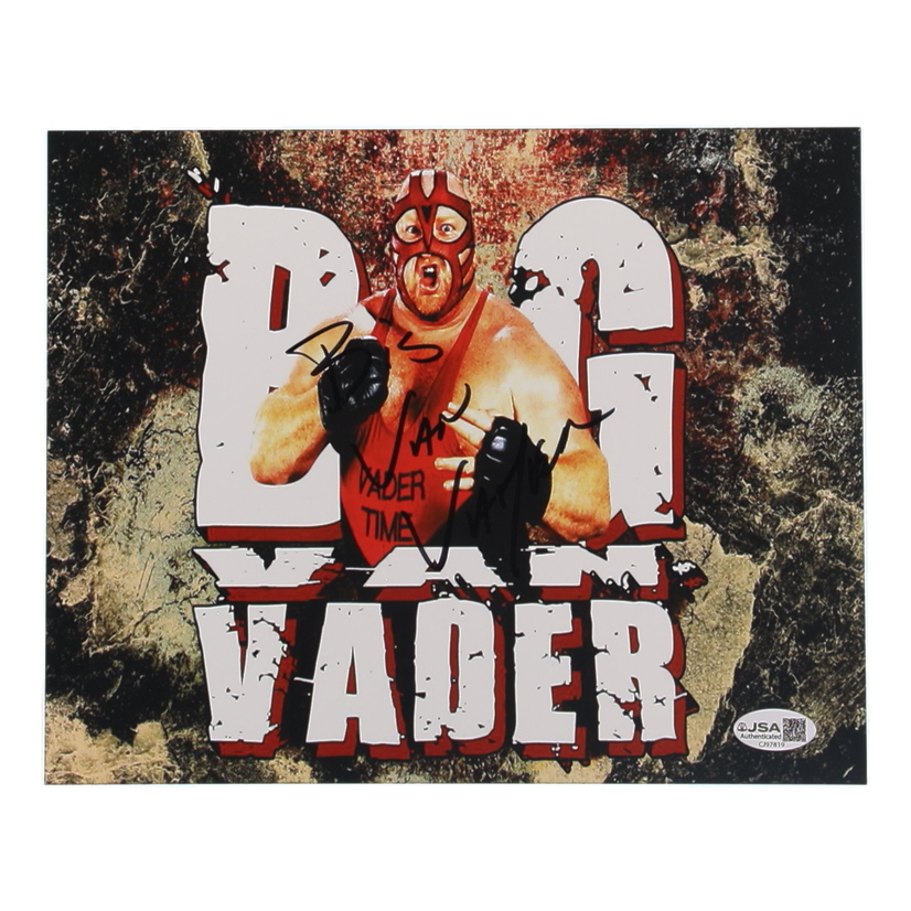 Big Van Vader Signed WWE 8x10 Photo (JSA) at PristineAuction.com Big Van Vader Signed WWE 8x10 Photo (JSA) at PristineAuction.com