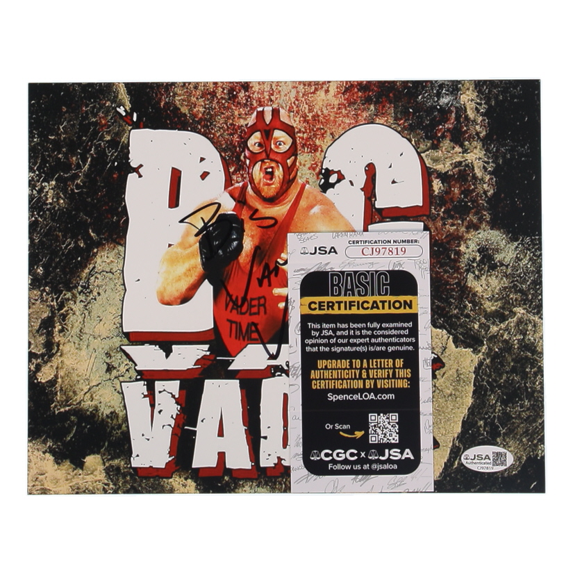 Big Van Vader Signed WWE 8x10 Photo (JSA) at PristineAuction.com Big Van Vader Signed WWE 8x10 Photo (JSA) at PristineAuction.com