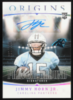 Jimmy Horn Jr. 2025 Panini Origins Proving Ground Signatures #12 #9/199 RC at PristineAuction.com
