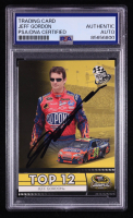 Jeff Gordon Signed 2008-09 Press Pass Top 12 Chase For The Sprint Cup #116 (PSA) at PristineAuction.com