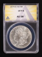 1879 Morgan Silver $1 Dollar (ANACS AU58) at PristineAuction.com