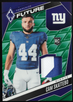 Cam Skattebo 2025 Panini Phoenix Franchise Future Material Green #26 #42/99 RC at PristineAuction.com