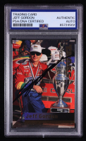 Jeff Gordon Signed 1995 Traks #4 (PSA) at PristineAuction.com