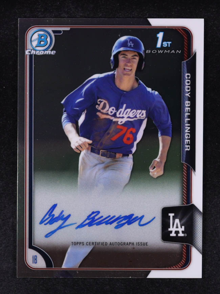 Cody Bellinger 2015 Bowman Chrome Prospect Autograph #BCAPCBE RC