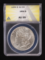 1890 Morgan Silver Dollar (ANACS AU55) at PristineAuction.com