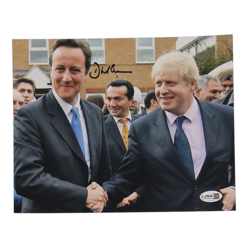 David Cameron Signed 8x10 Photo (JSA) at PristineAuction.com David Cameron Signed 8x10 Photo (JSA) at PristineAuction.com