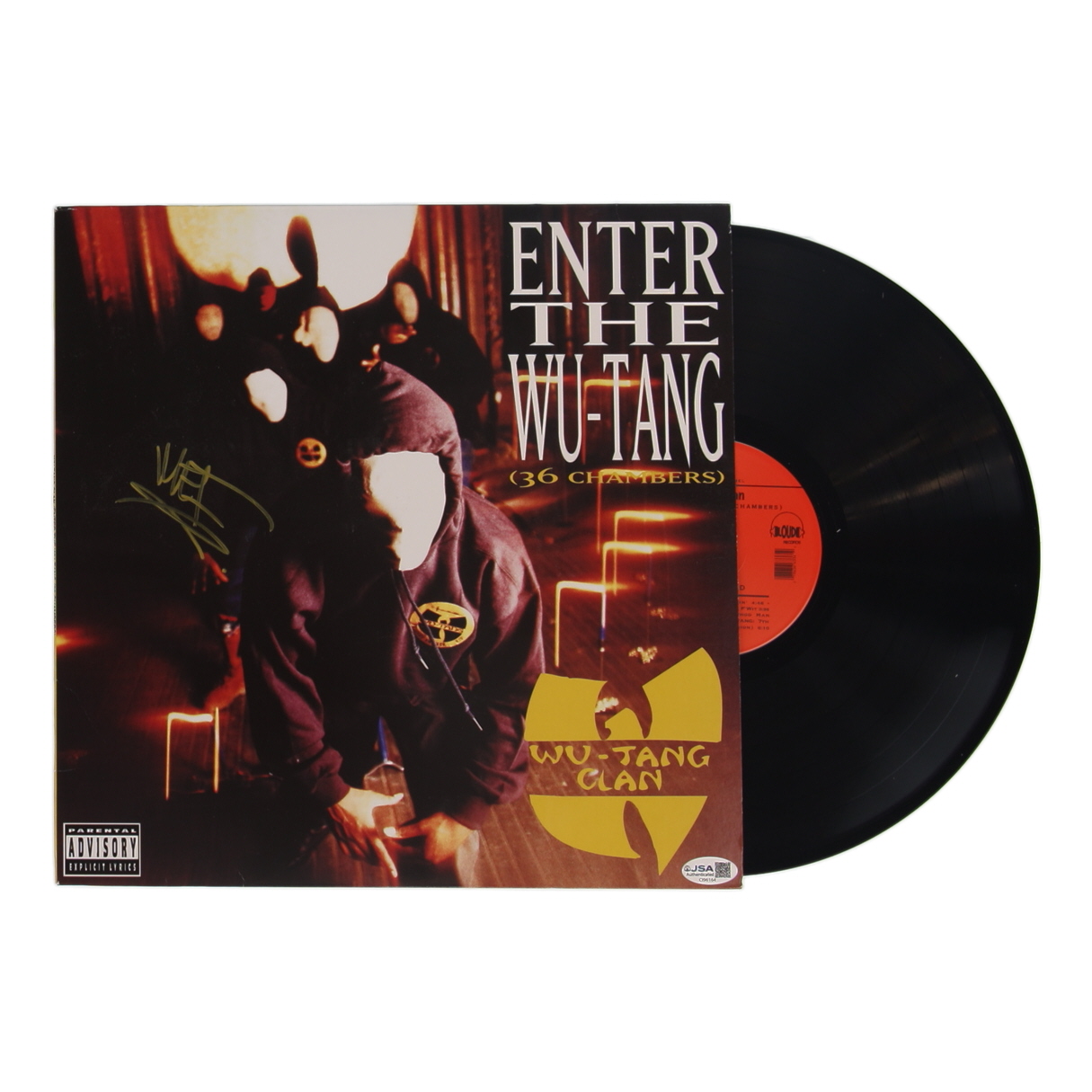 Method Man Signed Wu-Tang Clan "Enter the Wu-Tang" Vinyl Record Album (JSA) at PristineAuction.com Method Man Signed Wu-Tang Clan "Enter the Wu-Tang" Vinyl Record Album (JSA) at PristineAuction.com