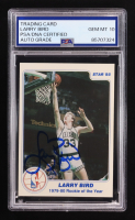 Larry Bird Signed 1984-85 Star Co. #6 (PSA | Autograph Grade 10) at PristineAuction.com