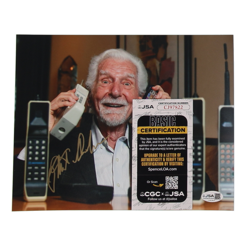 Martin Cooper Signed 8x10 Photo (JSA) at PristineAuction.com Martin Cooper Signed 8x10 Photo (JSA) at PristineAuction.com