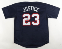 David Justice Signed Jersey (Beckett) at PristineAuction.com