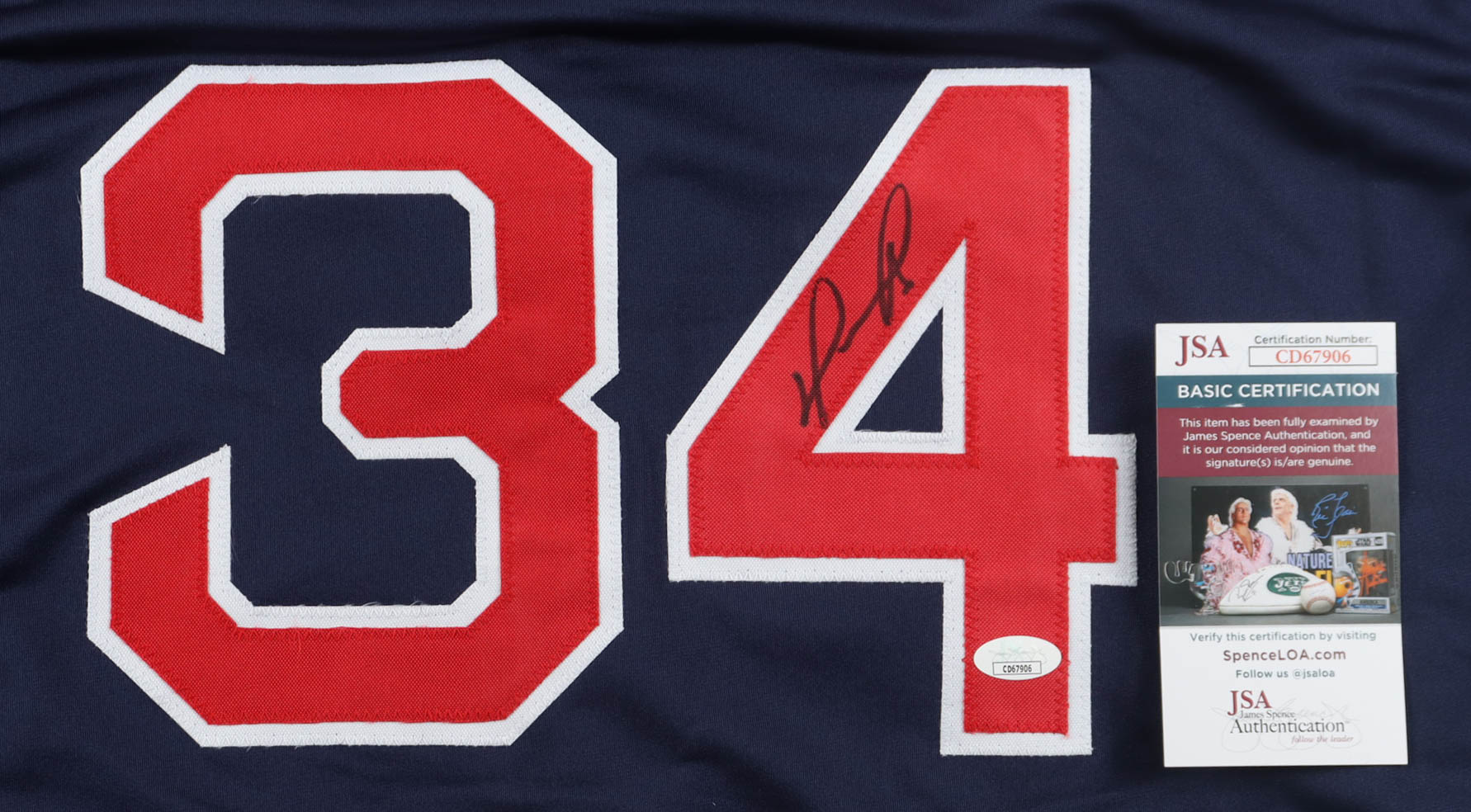 David Ortiz Signed Jersey (JSA) at PristineAuction.com David Ortiz Signed Jersey (JSA) at PristineAuction.com