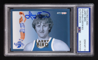 Larry Bird Signed 2013-14 Fleer Retro #20 (PSA | Autograph Grade 10) at PristineAuction.com