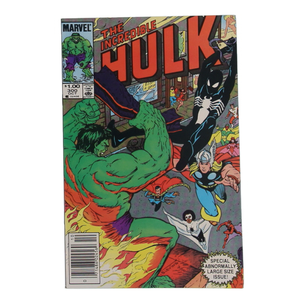 1984 "The Incredible Hulk" Issue #300 Marvel Comic Book at PristineAuction.com