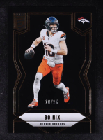 Bo Nix 2025 Elite Black #43 #18/25 RC at PristineAuction.com