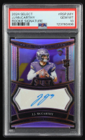 JJ McCarthy 2024 Select Rookie Signatures Prizm #1 #250/399 RC (PSA 10) at PristineAuction.com