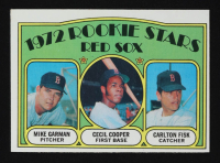 Mike Garman / Cecil Cooper RC / Carlton Fisk RC 1972 Topps Rookie Stars #79 at PristineAuction.com