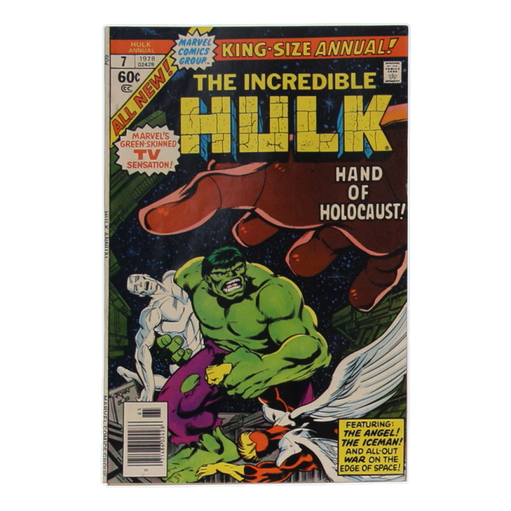 1978 "The Incredible Hulk Annual" Issue #7 Marvel Comic Book at PristineAuction.com