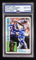 Darryl Strawberry Signed 1984 Topps Inscribed "86 WS Champs" #182 RC (PSA | Autograph Graded PSA 10) at PristineAuction.com