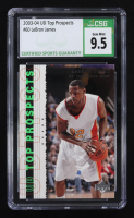 LeBron James 2003-04 UD Top Prospects #60 RC (CSG 9.5) at PristineAuction.com