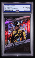 Kyle Busch Signed 2010 Press Pass Stealth #7 (PSA) at PristineAuction.com