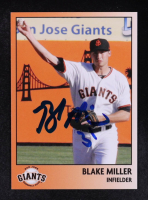 Blake Miller Signed 2013 California League Minor League Baseball #21 RC (Beckett) at PristineAuction.com
