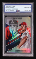 Nolan Ryan Signed 2019 Topps Fire Lasting Legacies #LL-15 (PSA | Autograph Graded PSA 10) at PristineAuction.com